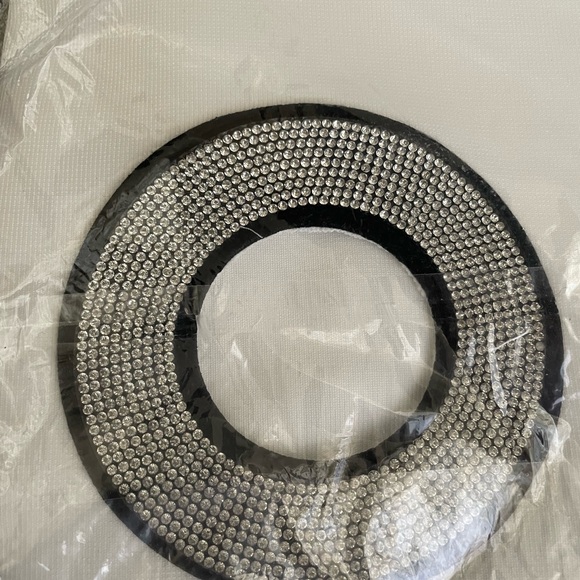 24/hr sale💗Josephine Blanc luxury runway couture bodycon white dress rhinestone - Picture 9 of 9